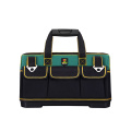 Handle Tool Storage Bag,Tool Bag 2 Zipper Compartment